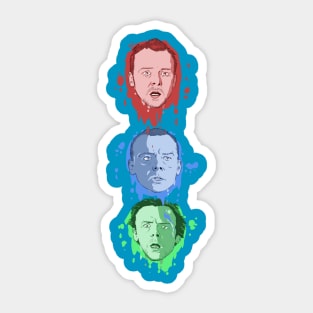 Three Flavours Sticker